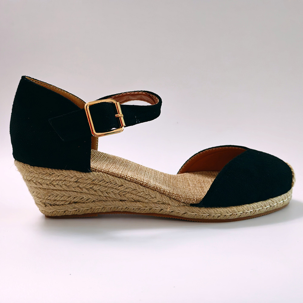 Wedge Espadrille Women - 女性のウェッジ エスパドリーユ サンダル プラットフォーム ウェッジ エレガント